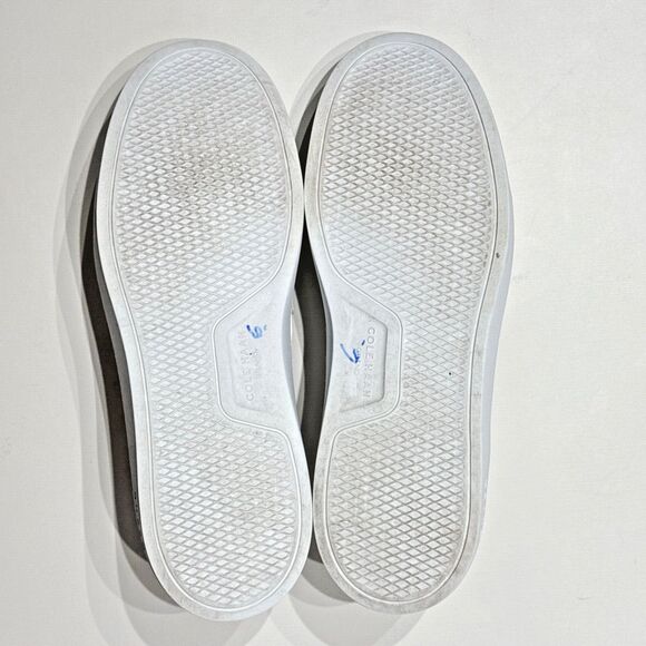 Cole Haan GrandPro Rally Women's White Canvas Penny Loafers Comfort Size 8.5B - Picture 13 of 16